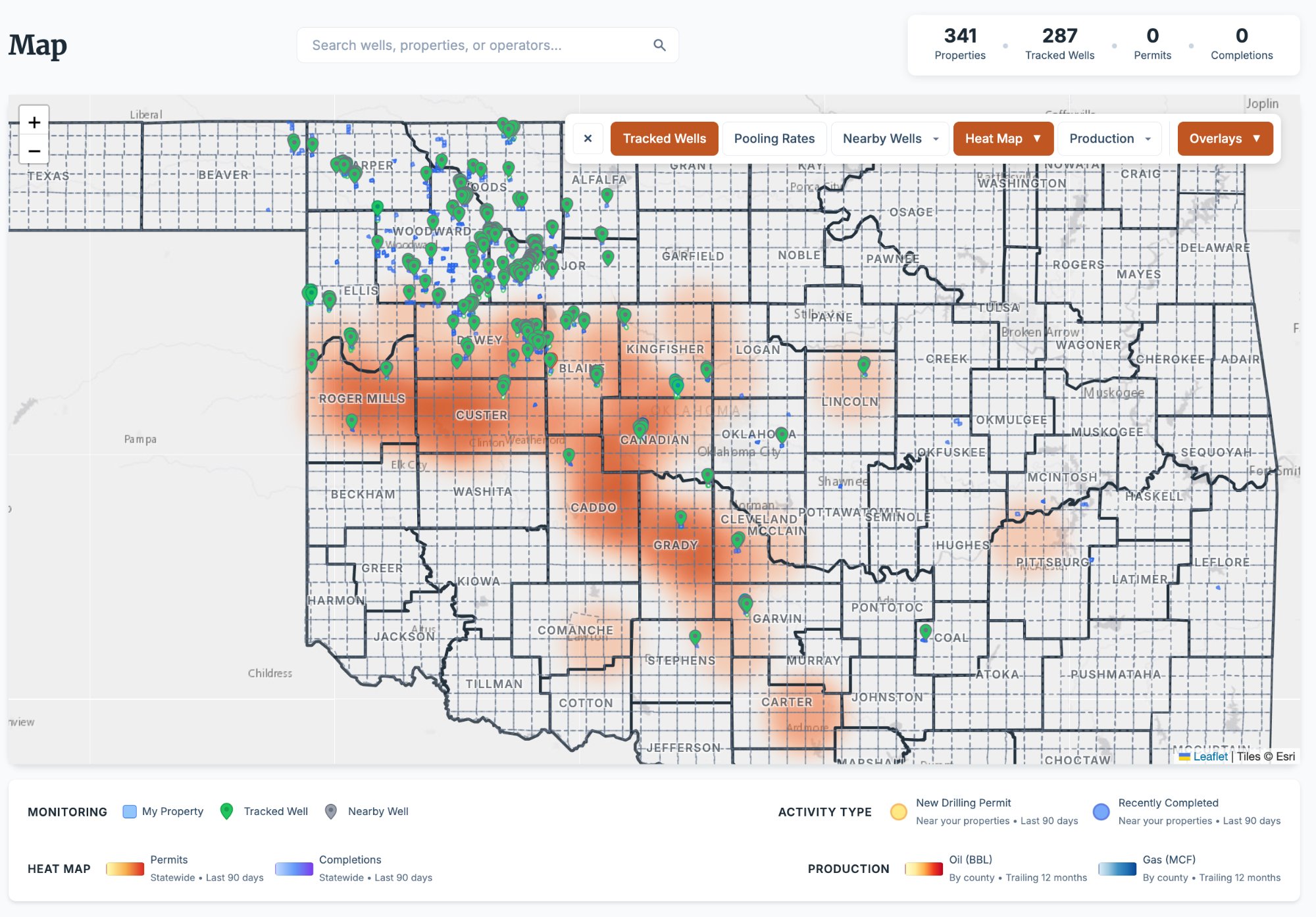 Permit Heat Map